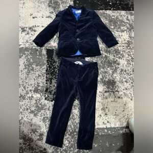 Toddler blazer tuxedo set